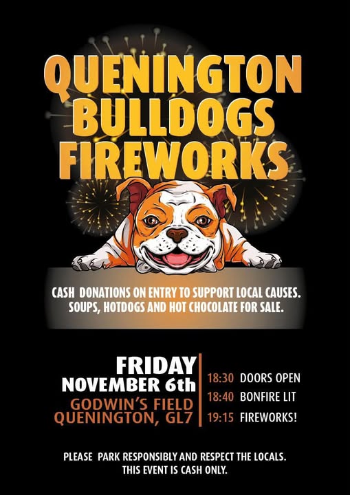 Quenington Fireworks 2026